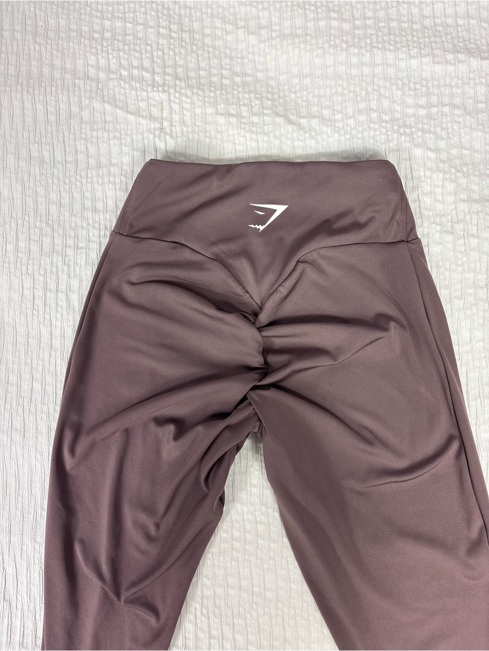 Gymshark Burgundy Seamless High-Waist Leggings - Picture 2 of 8